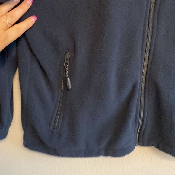 San Diego Symphony Summer Pops- Navy blue fleece zip up- Size small - Picture 3 of 6